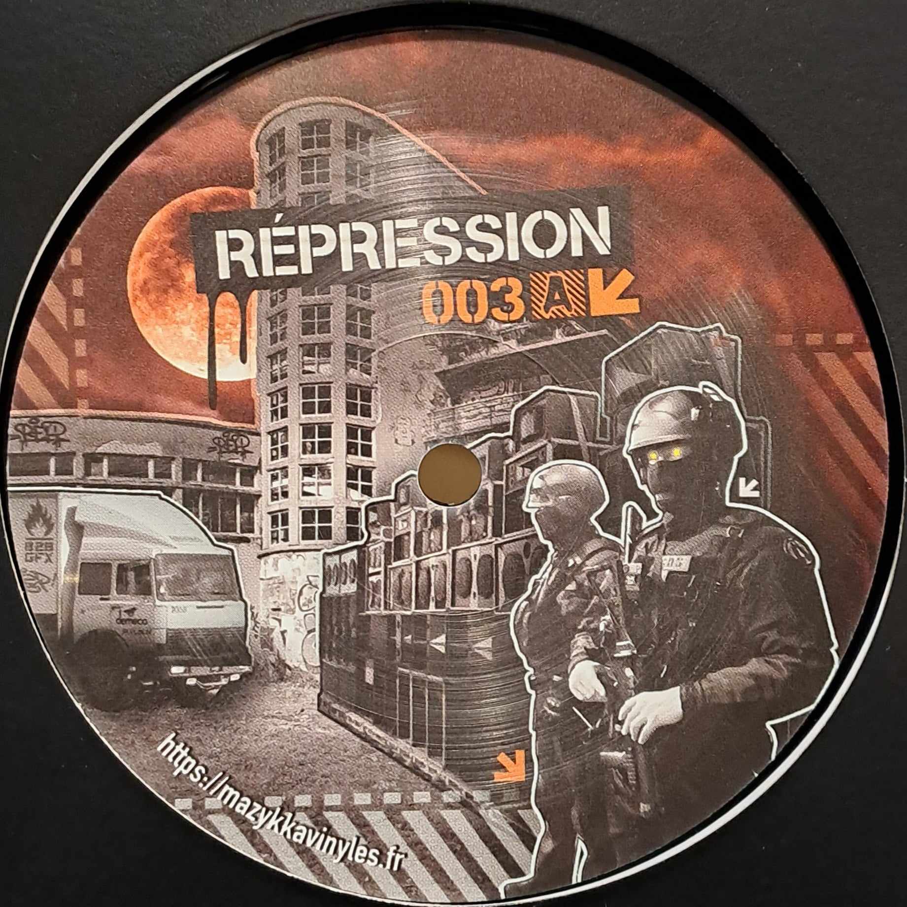Répression 003 - vinyle hardcore